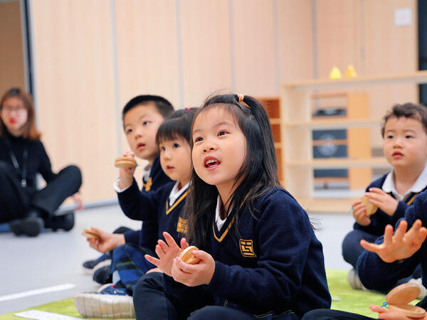 音乐课,南通民办惠立幼儿园